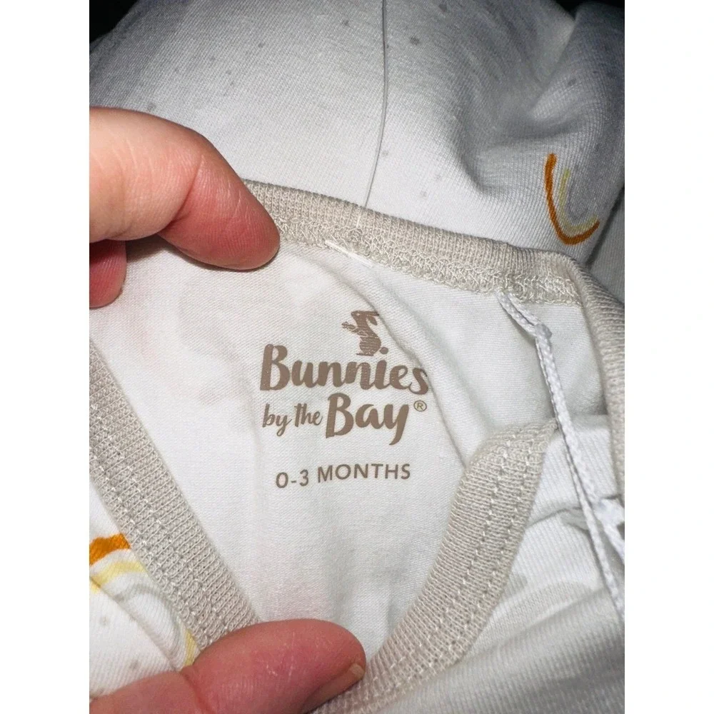 W2 Bunnies By The Bay‎ Gown 0-3 Months Little Sunshine New NWT Orangic